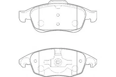 Комплект тормозных колодок, дисковый тормоз DURON купить
