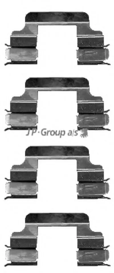 Комплектующие, колодки дискового тормоза QH JP GROUP купить