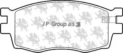 Комплект тормозных колодок, дисковый тормоз QH JP GROUP купить