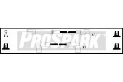 Комплект проводов зажигания ProSpark STANDARD купить