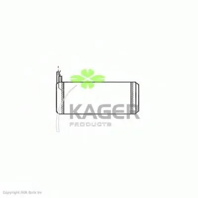 Теплообменник, отопление салона KAGER купить