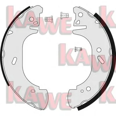 Комплект тормозных колодок KAWE купить