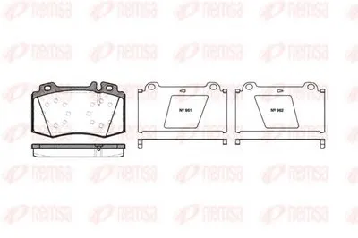 Комплект тормозных колодок, дисковый тормоз KAWE купить