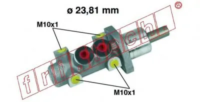 целиндер ручного тормоза fri.tech. купить