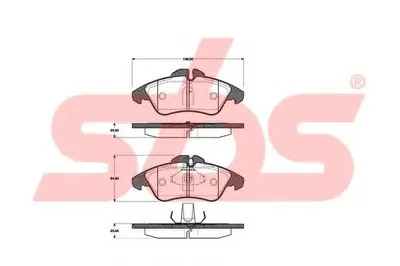 Комплект тормозных колодок, дисковый тормоз sbs купить