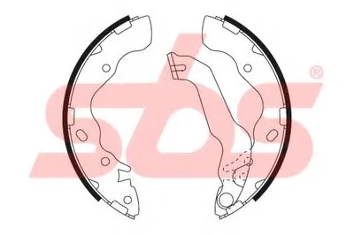Комплект тормозных колодок sbs купить