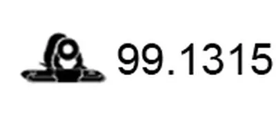 Кронштейн, система выпуска ОГ ASSO купить