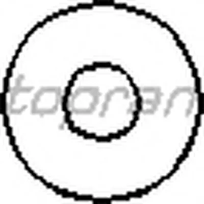Уплотнительное кольцо, клапанная форсунка TOPRAN купить
