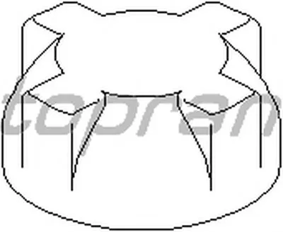 Крышка, резервуар охлаждающей жидкости TOPRAN купить