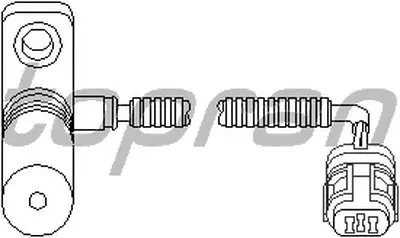 Датчик, скорость TOPRAN купить