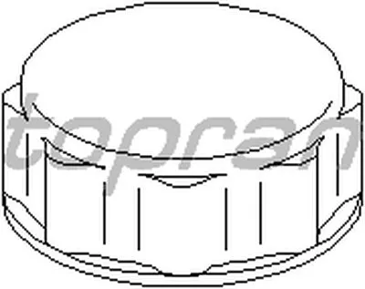 Крышка, резервуар охлаждающей жидкости TOPRAN купить