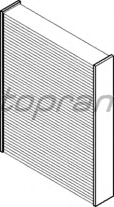 Фильтр, воздух во внутренном пространстве TOPRAN купить