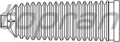 Пыльник, рулевое управление TOPRAN купить
