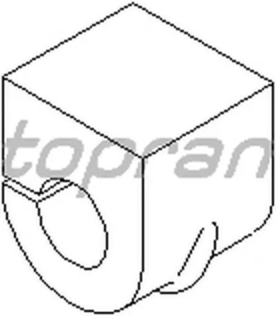Опора, стабилизатор TOPRAN купить