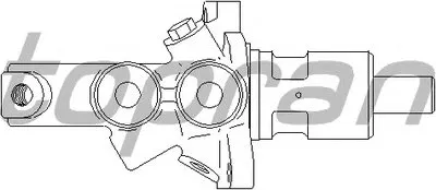 целиндер ручного тормоза TOPRAN купить