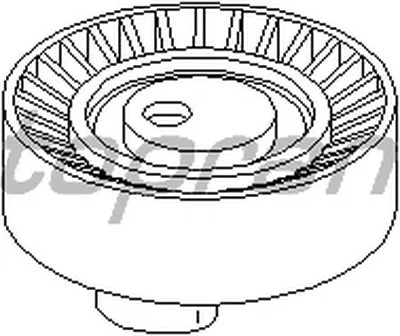 Паразитный / ведущий ролик, поликлиновой ремень TOPRAN купить