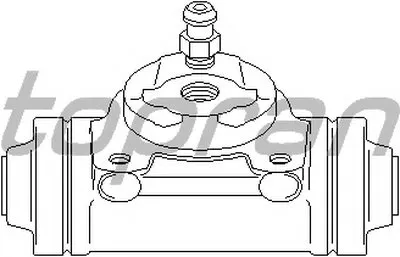 Колесный тормозной цилиндр TOPRAN купить