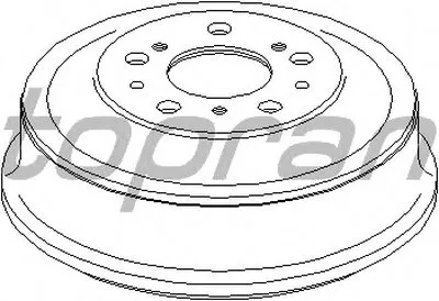 Тормозной барабан TOPRAN купить
