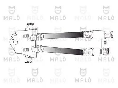 Тормозной шланг MALÒ купить
