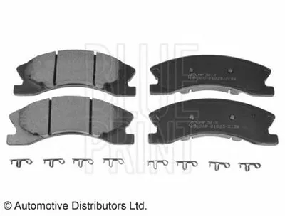 Комплект тормозных колодок, дисковый тормоз BLUE PRINT купить