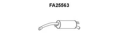 Глушитель выхлопных газов конечный VENEPORTE купить