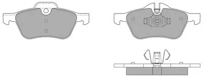 Комплект тормозных колодок, дисковый тормоз FREMAX купить