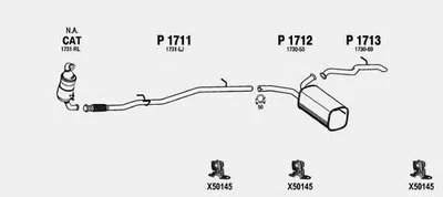 Система выпуска ОГ FENNO купить