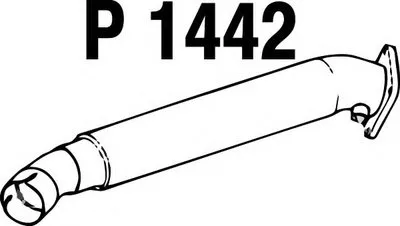 Труба выхлопного газа FENNO купить