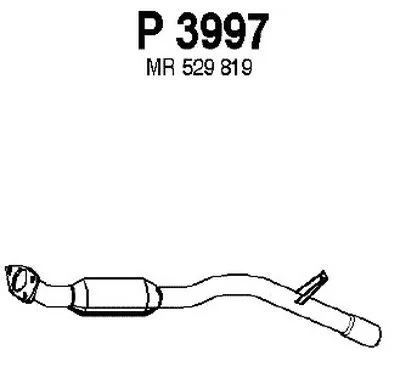 Глушитель выхлопных газов конечный FENNO купить