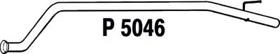 Труба выхлопного газа FENNO купить