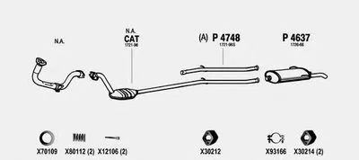 Система выпуска ОГ FENNO купить