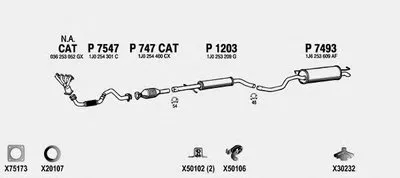 Система выпуска ОГ FENNO купить