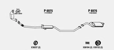 Система выпуска ОГ FENNO купить