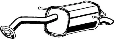 Глушитель выхлопных газов конечный ASMET купить