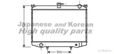 Радиатор, охлаждение двигателя ASHUKI купить
