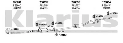 Система выпуска ОГ KLARIUS купить