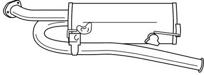 Глушитель выхлопных газов конечный SIGAM купить