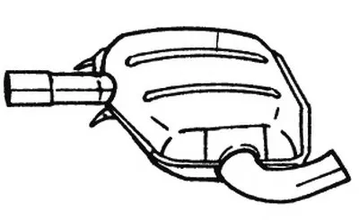 Средний глушитель выхлопных газов SIGAM купить