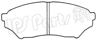 Комплект тормозных колодок, дисковый тормоз IPS Parts IPS Parts купить