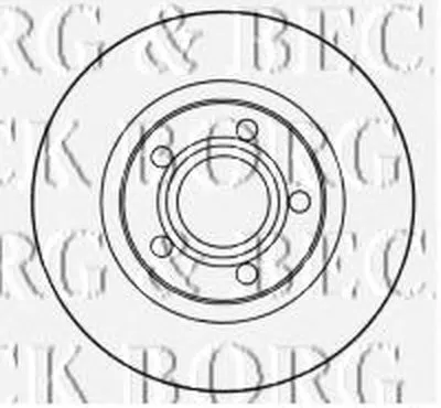 Тормозной диск BORG & BECK купить