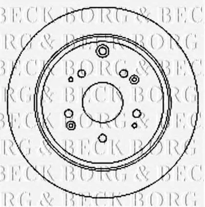 Тормозной диск BORG & BECK купить