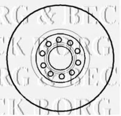 Тормозной диск BORG & BECK купить