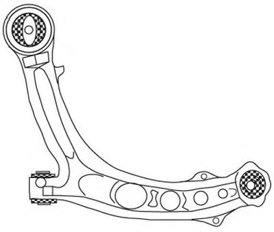 Рычаг независимой подвески колеса, подвеска колеса FRAP купить