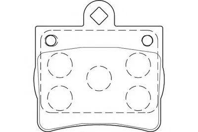 Комплект тормозных колодок, дисковый тормоз WAGNER купить