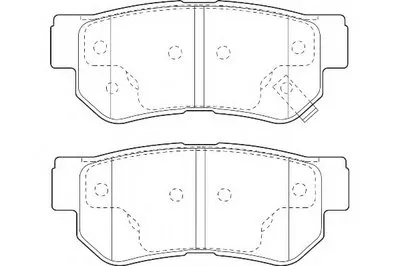 Комплект тормозных колодок, дисковый тормоз WAGNER купить
