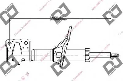 Амортизатор DJ PARTS купить