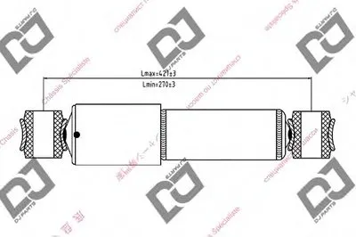 Амортизатор DJ PARTS купить