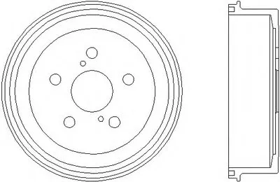 Тормозной барабан HELLA PAGID купить