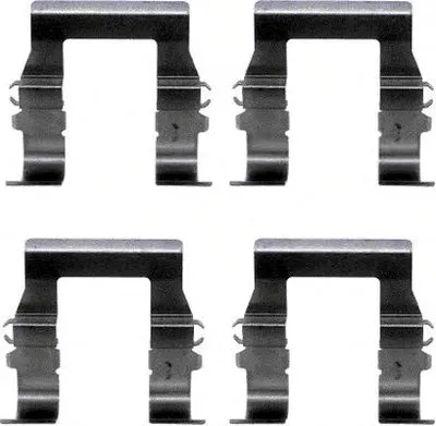 Комплектующие, колодки дискового тормоза HELLA PAGID купить