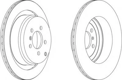 Тормозной диск PREMIER FERODO купить